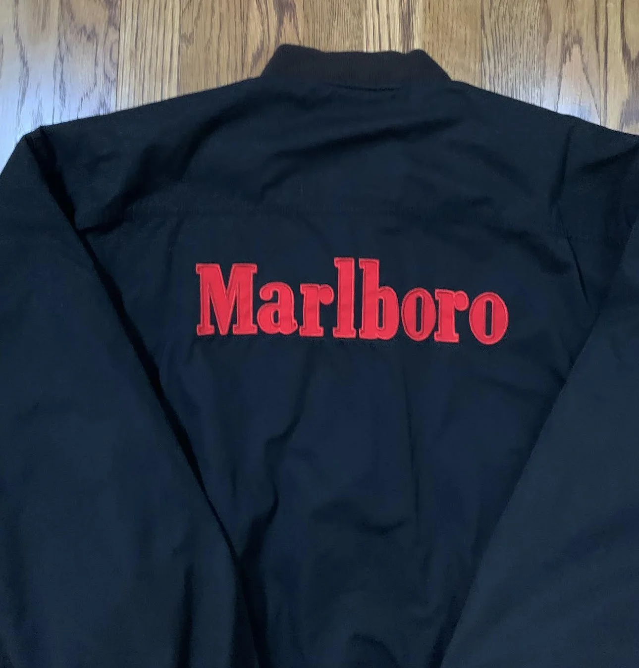 Vintage Marlboro Cigarettes Reversible Black/ Red Jacket